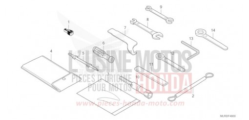 OUTILS CB500XACT de 2026